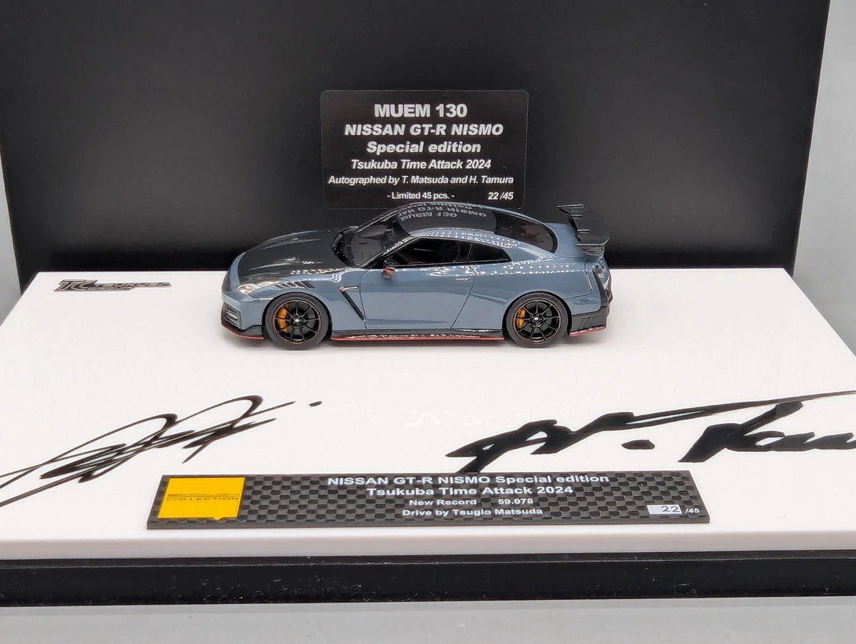 Eidolon Make Up 1:43 Nissan GT-R Nismo Tsukuba Time Attack 2024 Signiert OVP