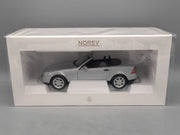 Modellautos 1:18 Norev Mercedes-Benz SLK 1996 Brillant Silver mit OVP