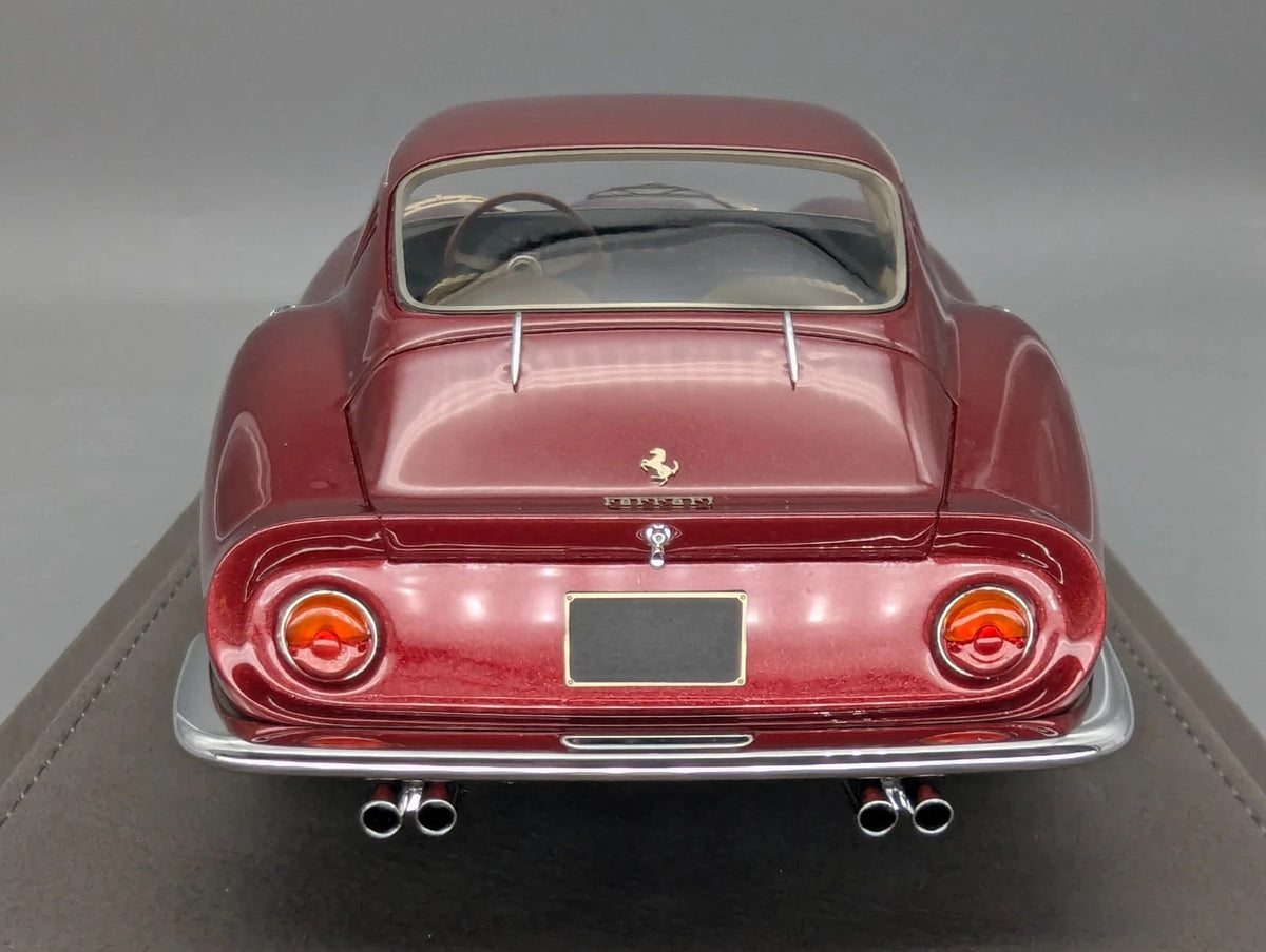 Modellautos 1:18 BBR Ferrari 275 GTB/4 1966 S/N 09925 01/16 mit Vitrine und OVP