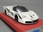 Modellautos 1:43 BBR CALSITO Ferrari FXX Evoluzione #17 Weiß 25/25 OVP