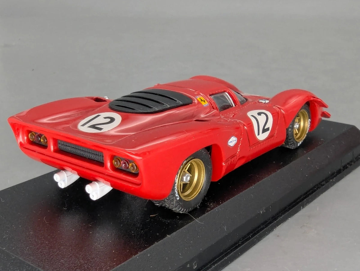 Modellautos 1:43 Best Model Ferrari 312 P Coupe 1969 #12 P. Rodriguez mit OVP