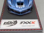 Modellautos 1:43 BBR Deluxe Calsito Ferrari FXX-K Blue Nart Ltd 01/20 OVP