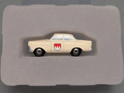 Modellautos 1:90 Schuco Opel Kapitän 5. Frankenlandausfahrt 2010 mit OVP