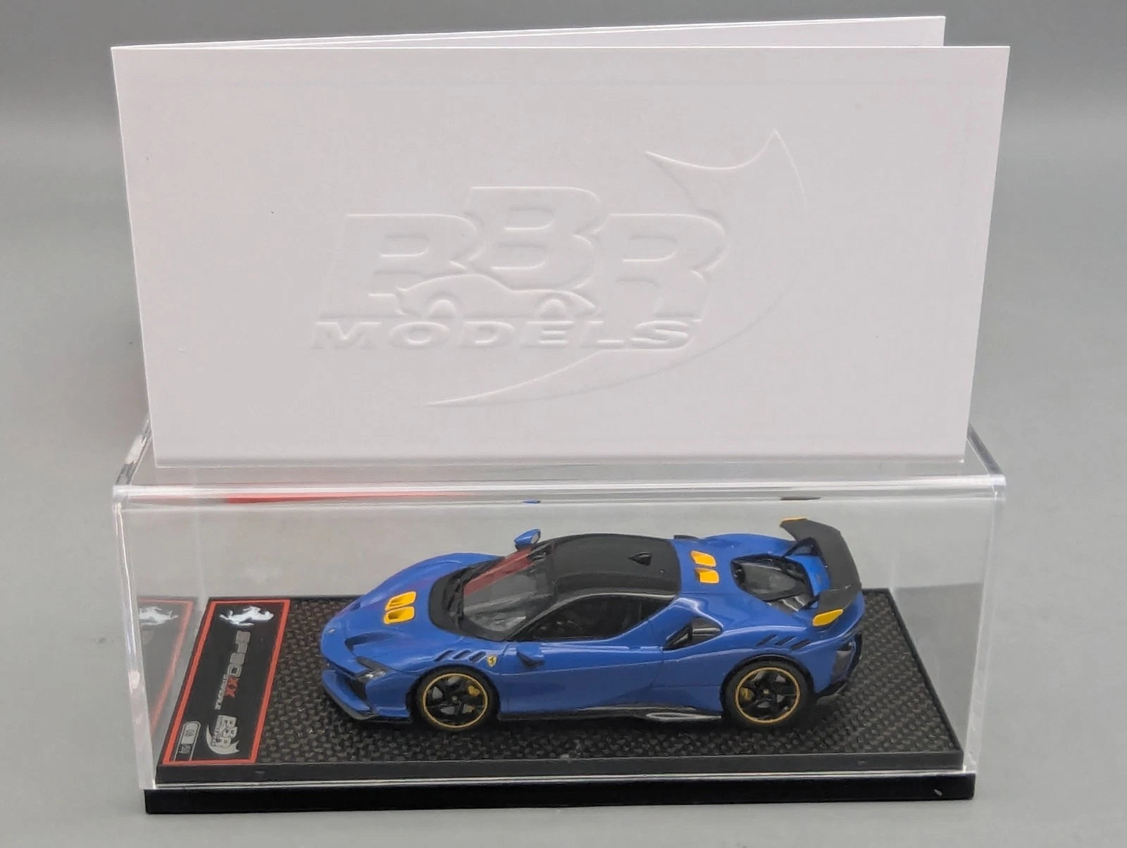 Modellautos 1:43 BBR Concept43 Ferrari SF90 XX Stradale Ltd 08/50 mit OVP