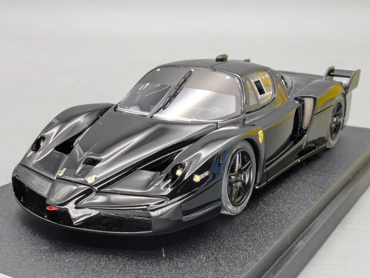 Modellautos 1:43 BBR Ferrari FXX  2006 Black mit Vitrine + OVP