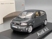 Modellautos 1:43 Minichamps Audi A2 Grau Metallic mit Dealer OVP
