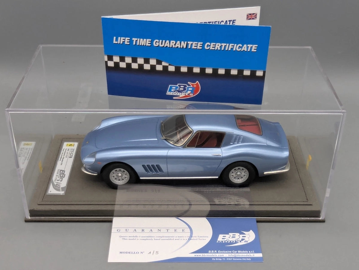 Modellautos 1:18 BBR Ferrari 275 GTB 1965, S/N 7523 Version 2009 Ltd 01/05 OVP