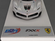Modellautos 1:43 BBR Ferrari FXX-K Ltd 22/24 auf Lederplatte mit Vitrine und OVP