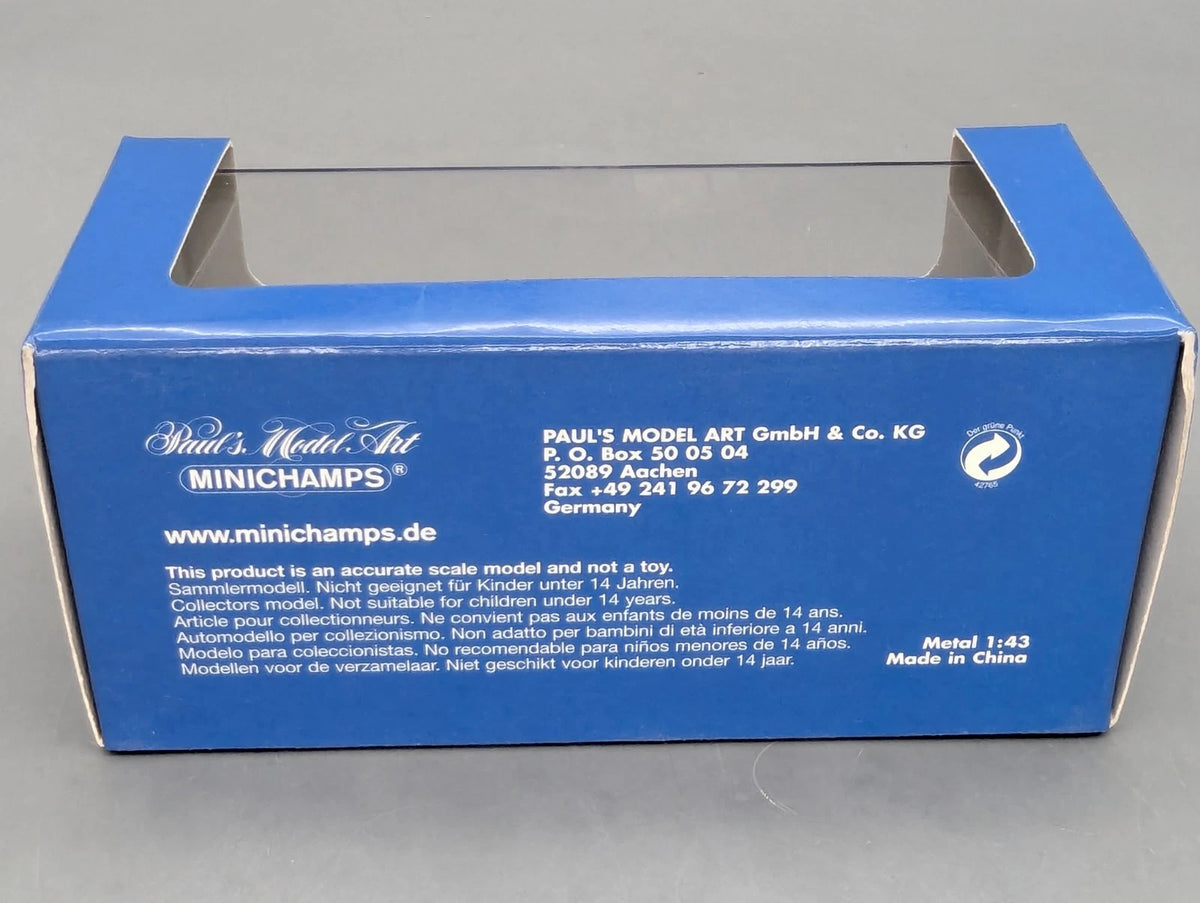 Modellautos 1:43 Minichamps Ford Mondeo Schwarz mit Dealer OVP