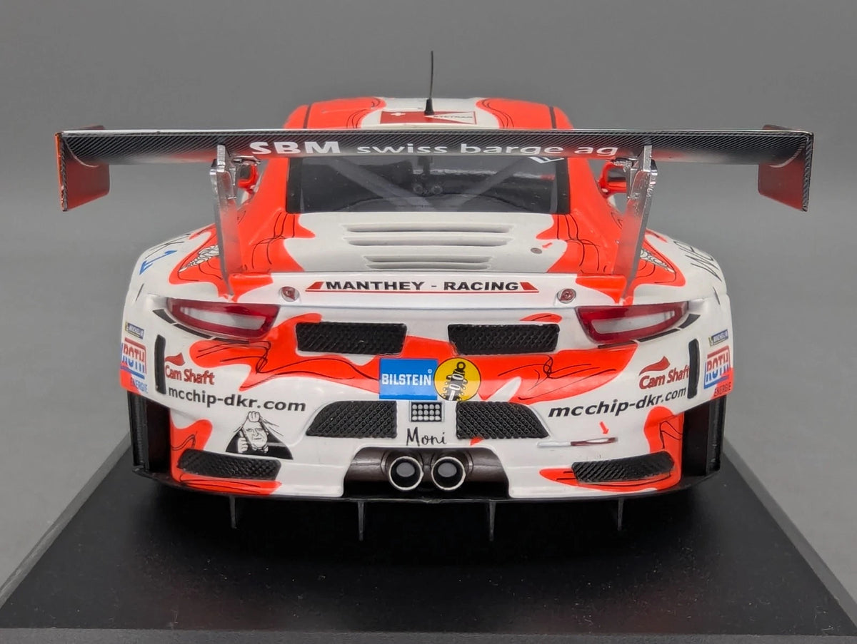 Modellautos 1:18 Minichamps Porsche 911 GT3 R 24h Nürburgring 2017 #12 OVP