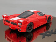 Modellautos 1:43 BBR Ferrari FXX 2006 Rot 005/150 Spiegelplatte Vitrine OVP