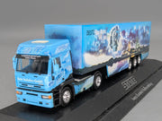 Lkw Modell 1:87 Herpa Iveco Eurotech Koffersattelzug Deutz Stute mit Vitrine