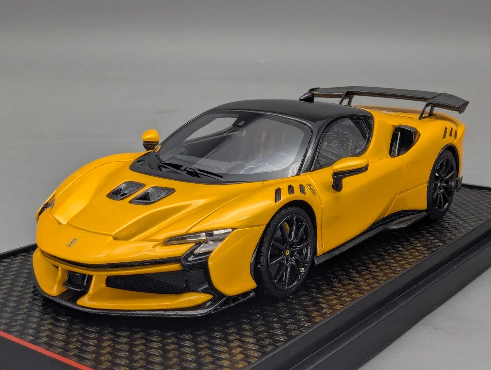 Modellautos 1:43 BBR Concept43 Ferrari SF90 XX Stradale Ltd 20/30 Giallo mit OVP