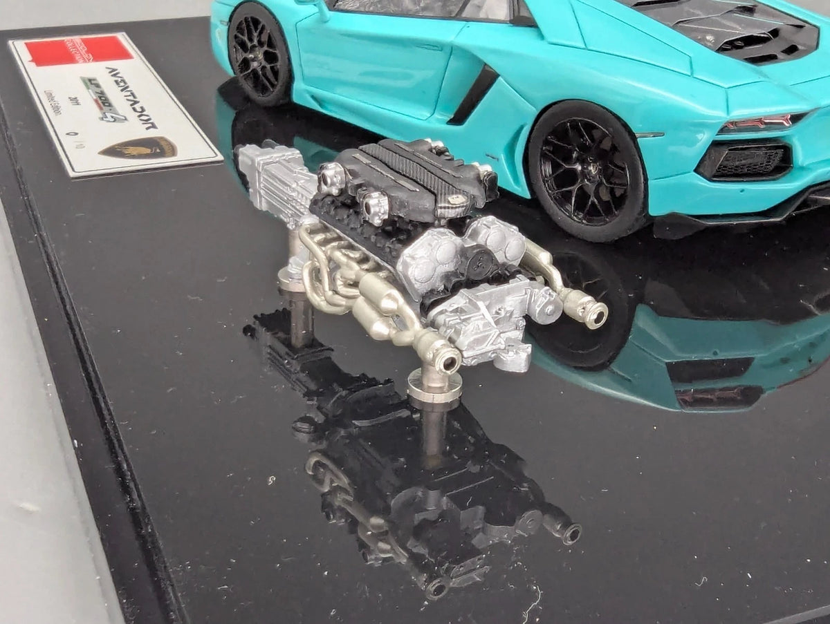 Eidolon Make Up 1:43 Lamborghini Aventador LP700-4 2011 Engine Set Ltd 00/10 OVP