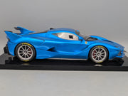 Modellautos 1:12 BBR Ferrari FXX-K 2014 Gloss Blue Emperor UNIKAT Ltd 01/01 OVP