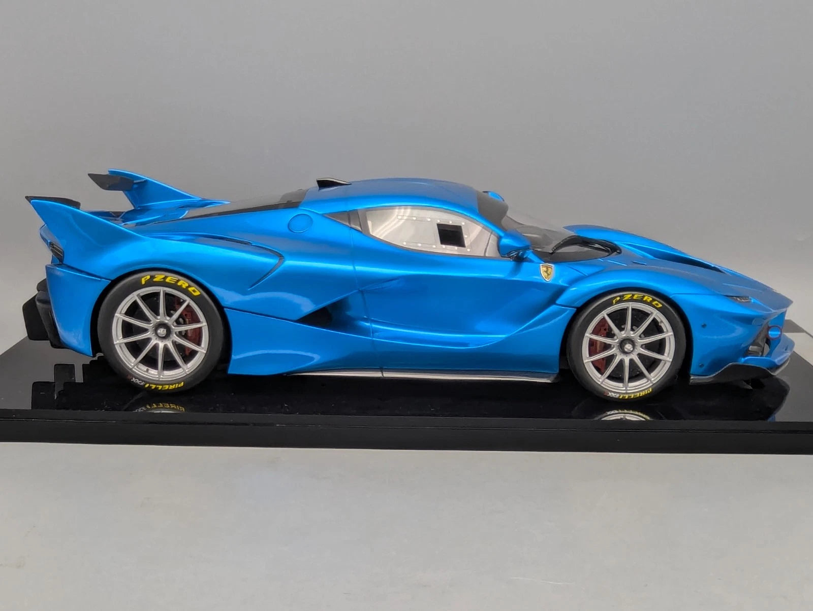Modellautos 1:12 BBR Ferrari FXX-K 2014 Gloss Blue Emperor UNIKAT Ltd 01/01 OVP
