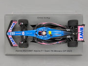 Modellautos 1:43 Spark S8565 Alpine A523 BWT Monaco GP 2023 #10 P. Gasly mit OVP