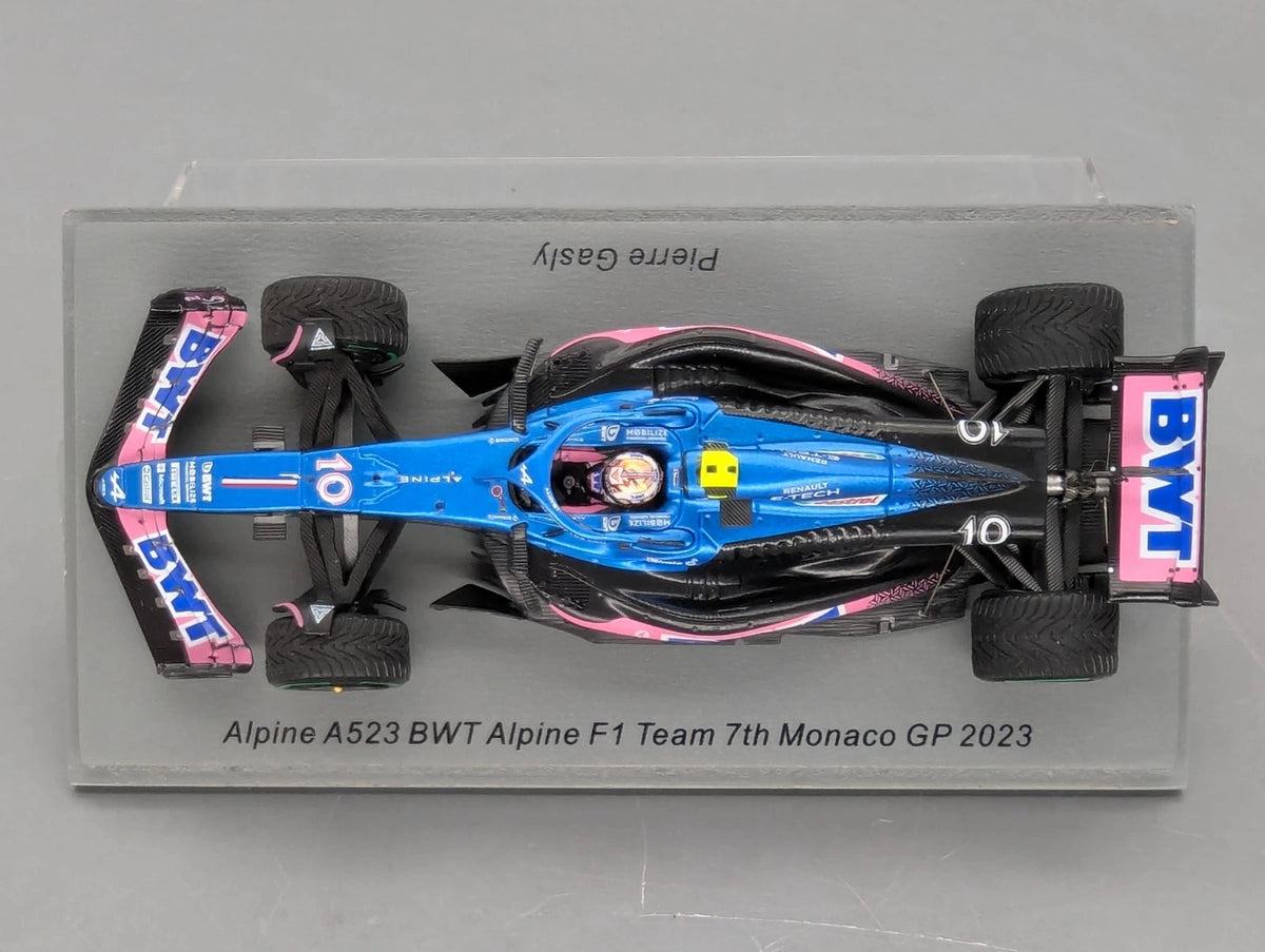 Modellautos 1:43 Spark S8565 Alpine A523 BWT Monaco GP 2023 #10 P. Gasly mit OVP