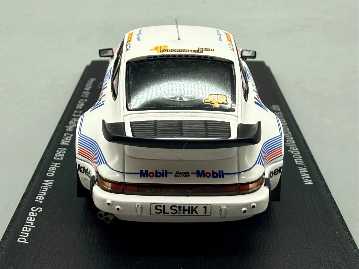 Modellautos 1:43 Spark Porsche 911 Turbo 3.3 Rallye DRM 1983 Hero Winner + OVP