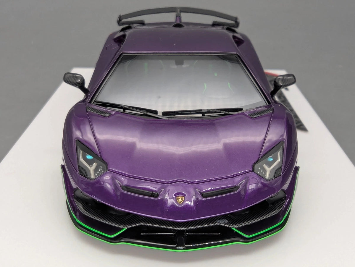 Eidolon Make Up 1:43 Lamborghini Aventador SVJ 2018 Limited 41/50 Viola Pac. OVP