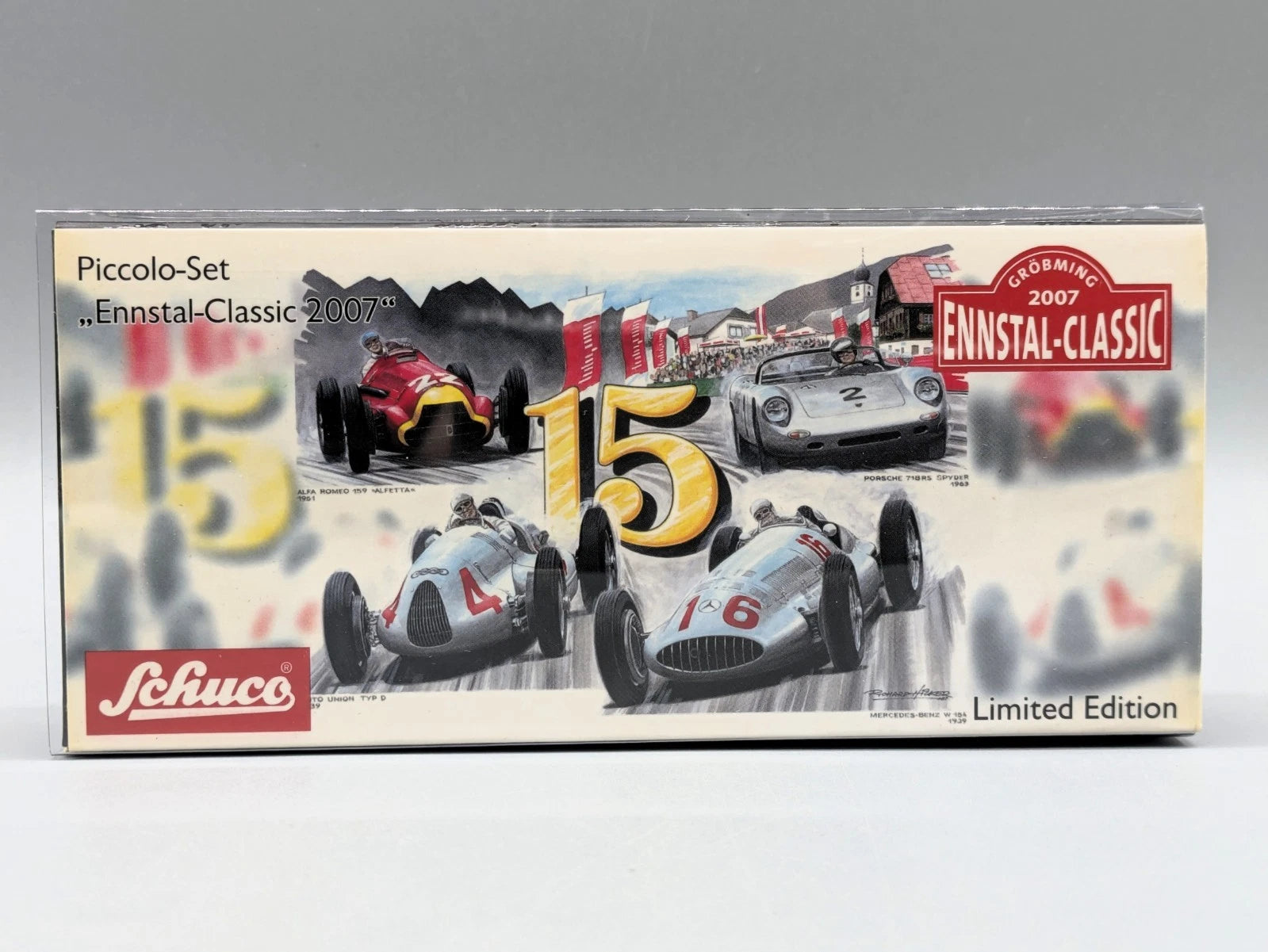 Modellautos 1:90 Schuco Piccolo Set Ennstal-Classic 2007 2-tlg mit OVP