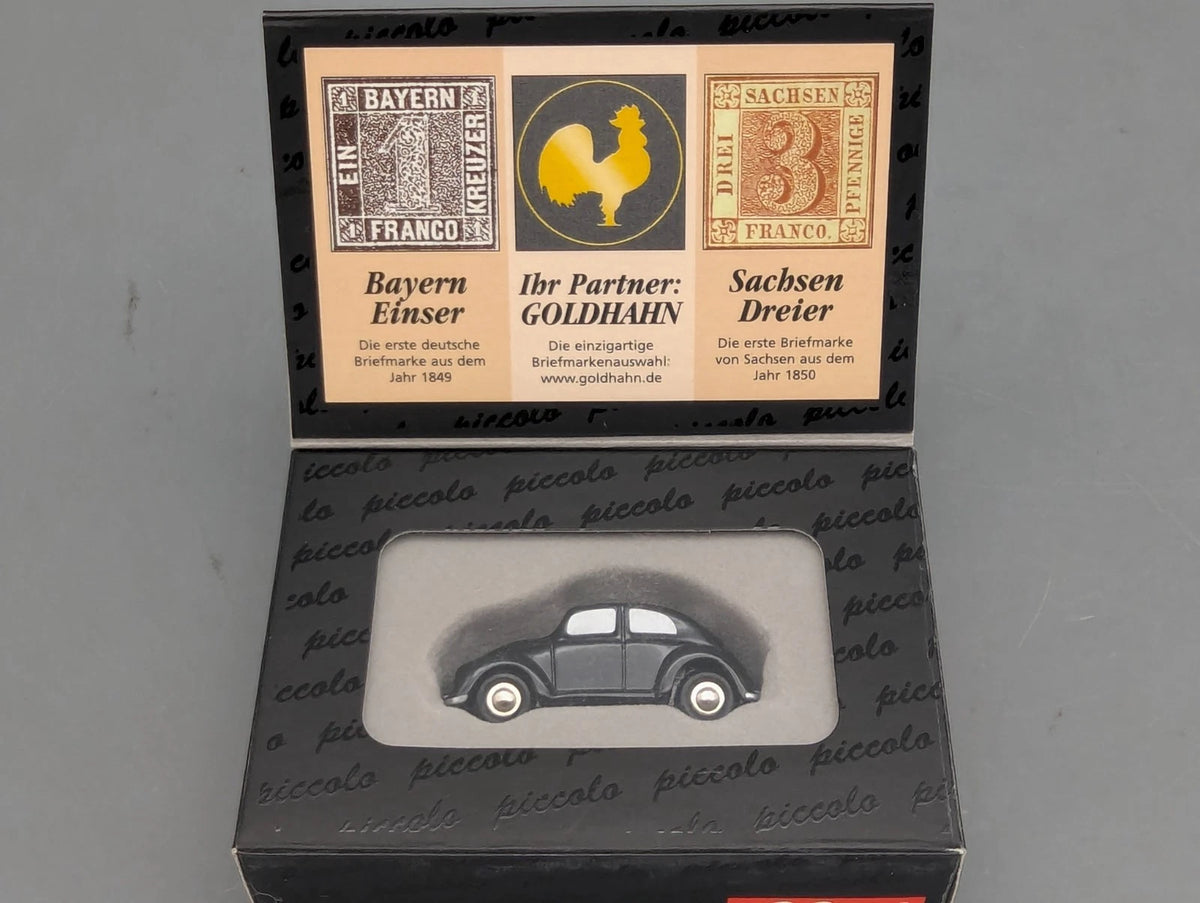 Modellautos 1:90 Schuco Piccolo Volkswagen VW Brezelkäfer Goldhahn 444 pcs. OVP
