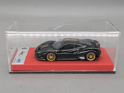 Modellautos 1:43 BBR Concept43 Ferrari 488 Pista RHD 2019 Nero St. Ltd 18/20 OVP