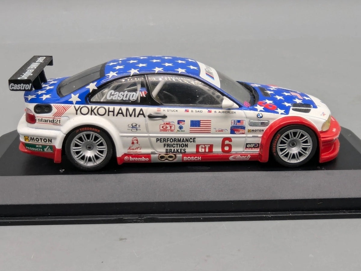 Modellautos  1:43 Minichamps BMW M3 GTR Winner ALMS 2001 #6 Stuck Said E46 OVP