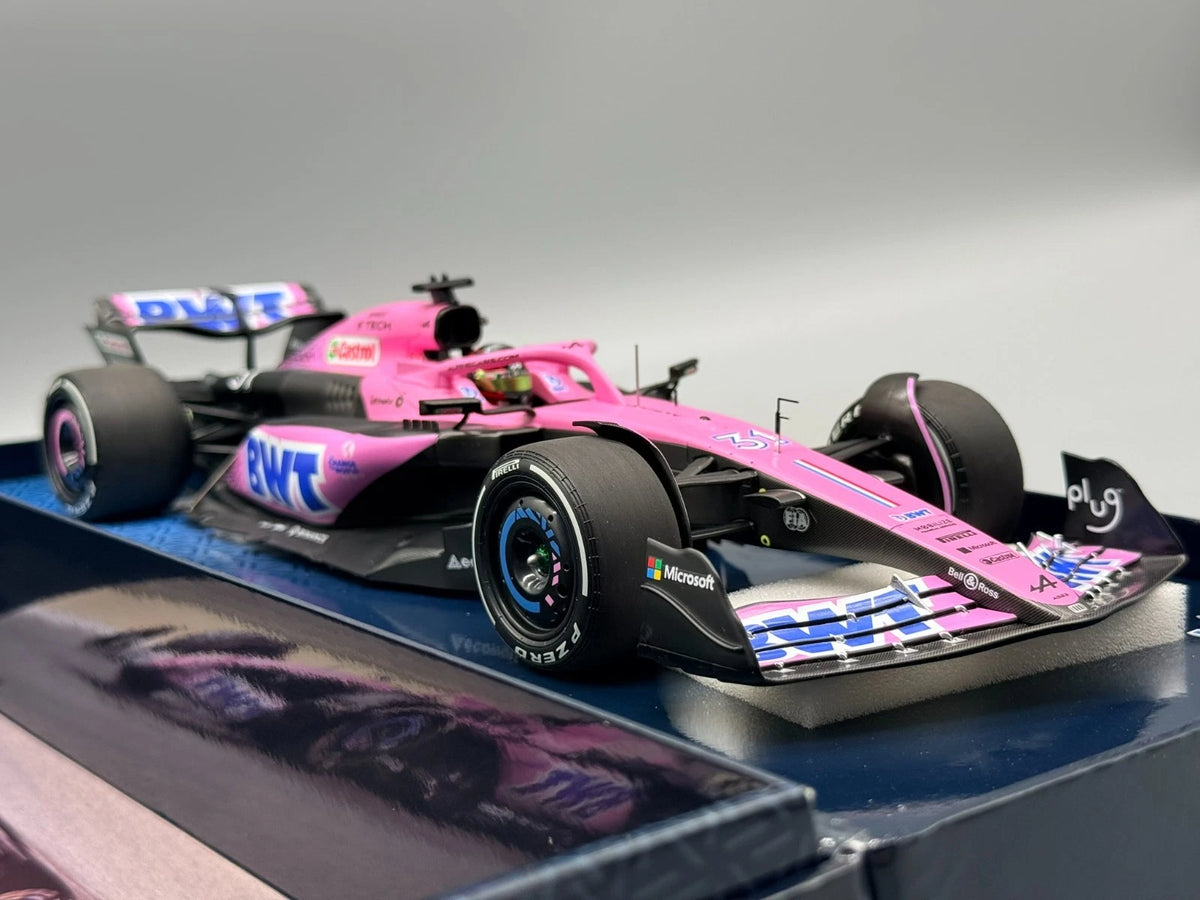 Modellautos 1:18 Minichamps BWT Alpine F1 Team A523 Esteban Ocon GP 2023 mit OVP