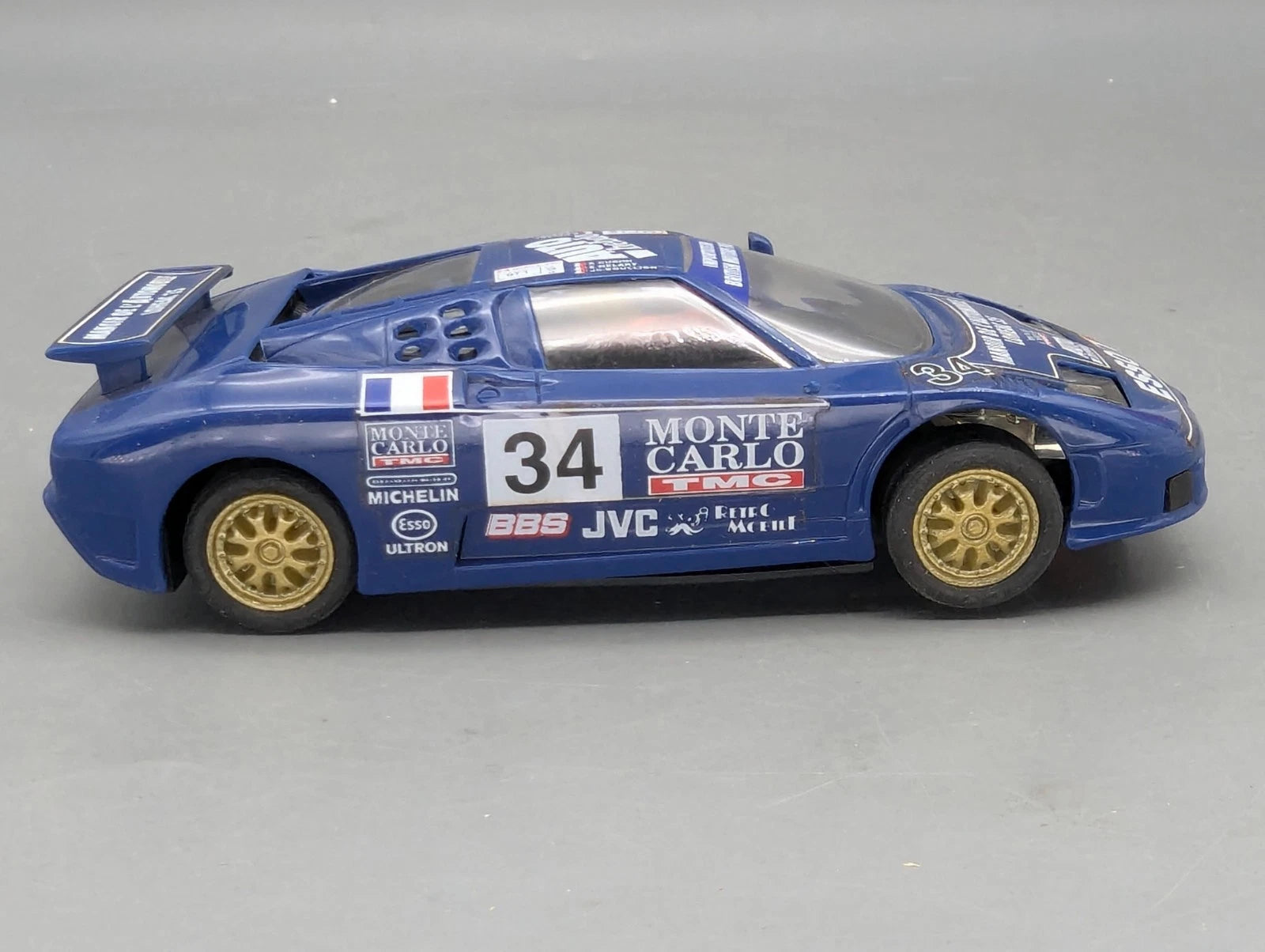 Modellautos Slotcar 1:32 Matchbox SCX  Bugatti EB 110 Le Mans 1994 #34 mit OVP