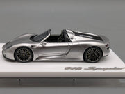 Eidolon Make Up 1:43 Porsche 918 Spyder GT Silver Metallic mit Vitine und OVP