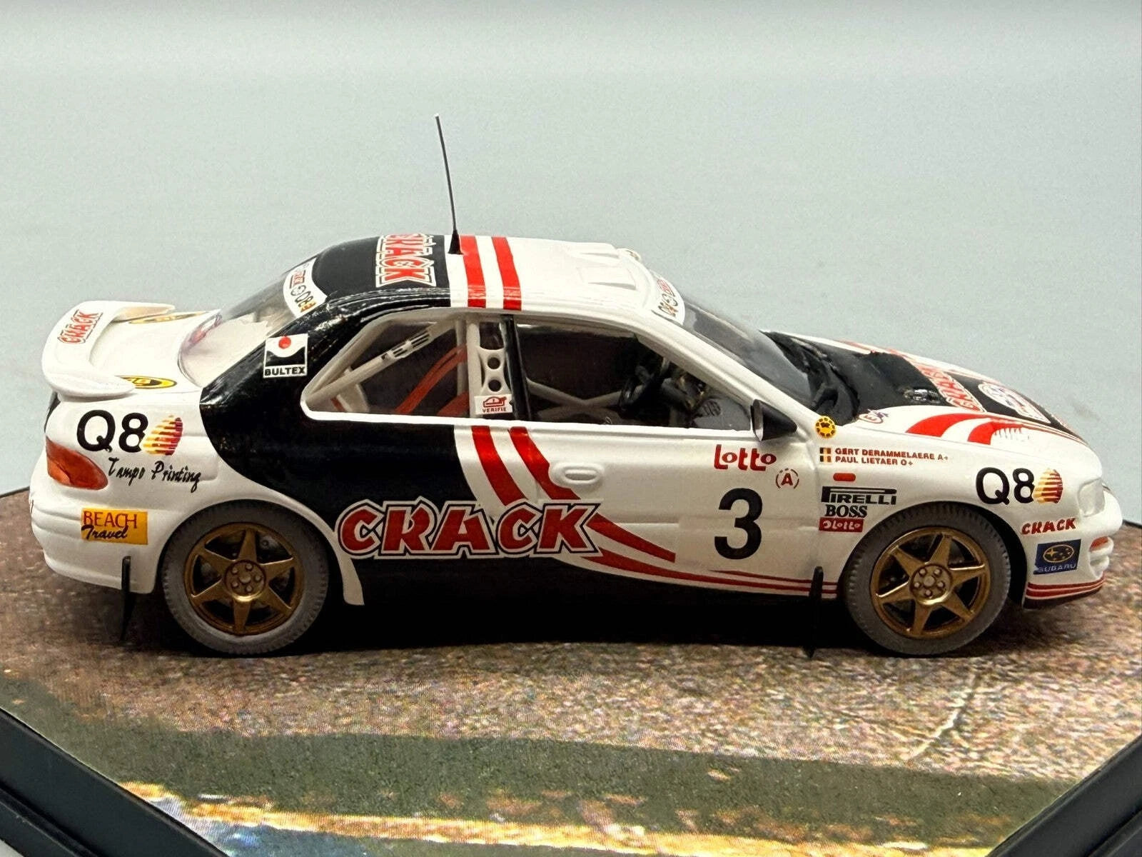 Modellautos 1:43 Trofeu Subaru Impreza Crack Boucles Spa 1995 #3 mit OVP
