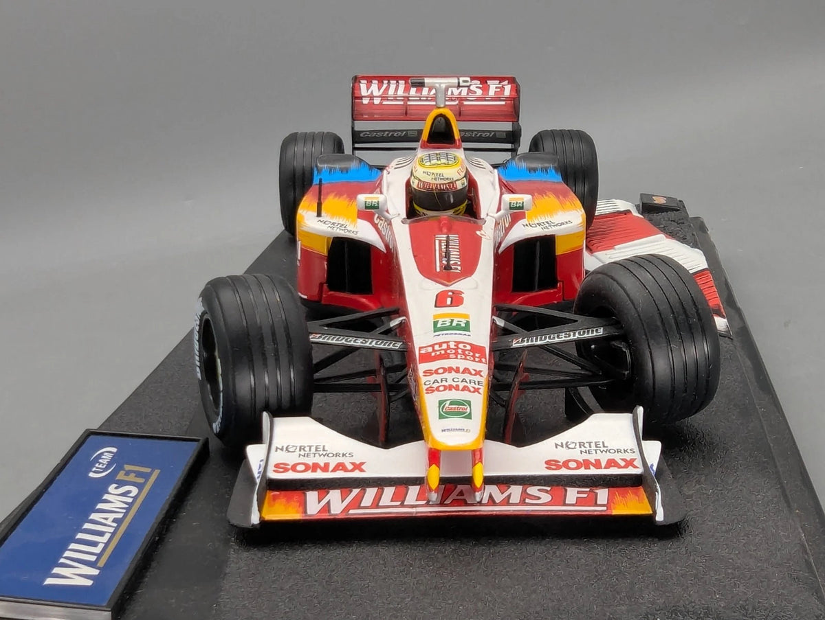 Modellautos 1:18 Hot Wheels Racing 24622 Williams F1 FW21 #6 R. Schumacher OVP