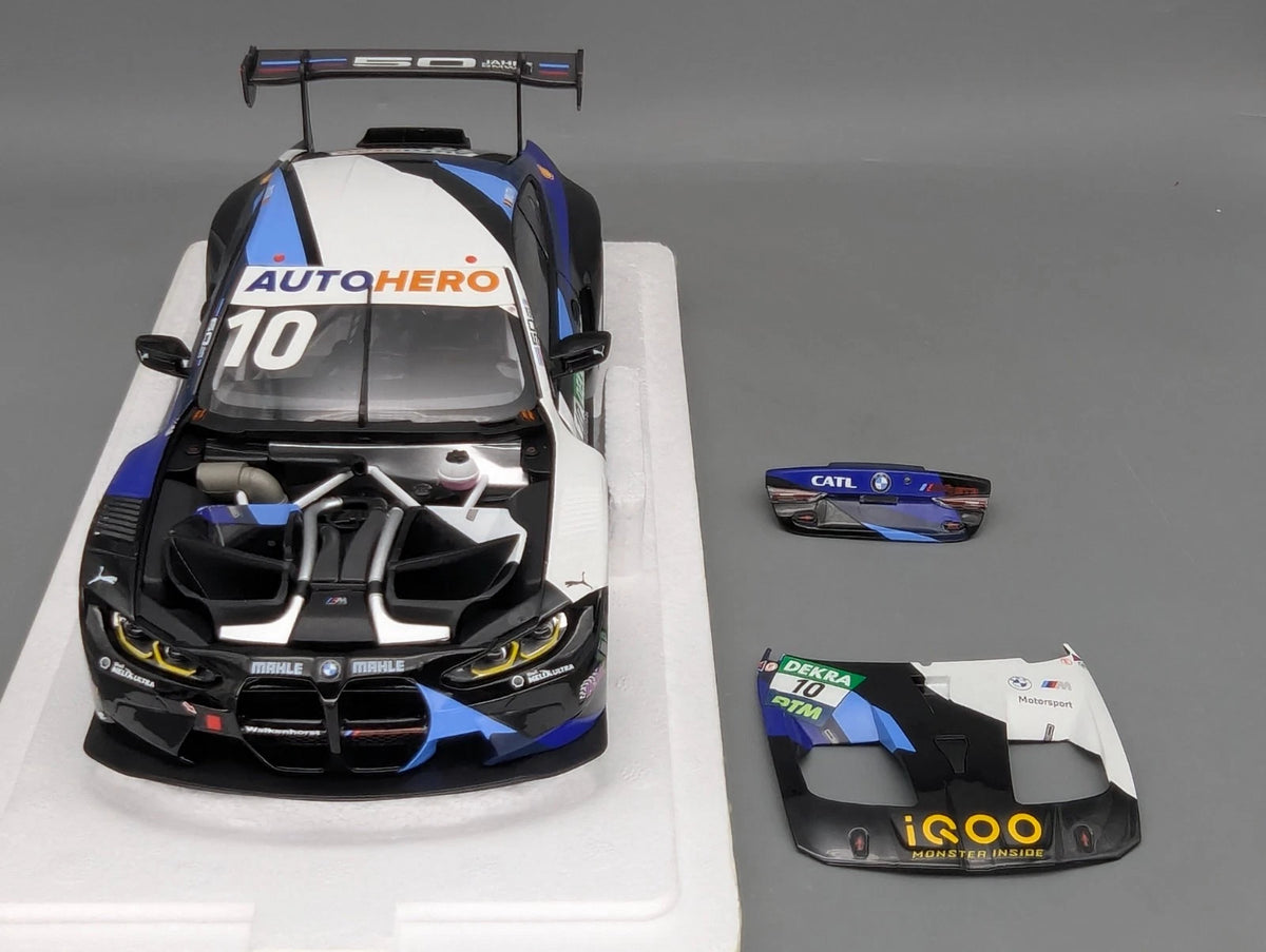 Modellautos 1:18 Minichamps BMW M4 GT3 DTM 2022 Walkenhorst #10 E. Muth mit OVP