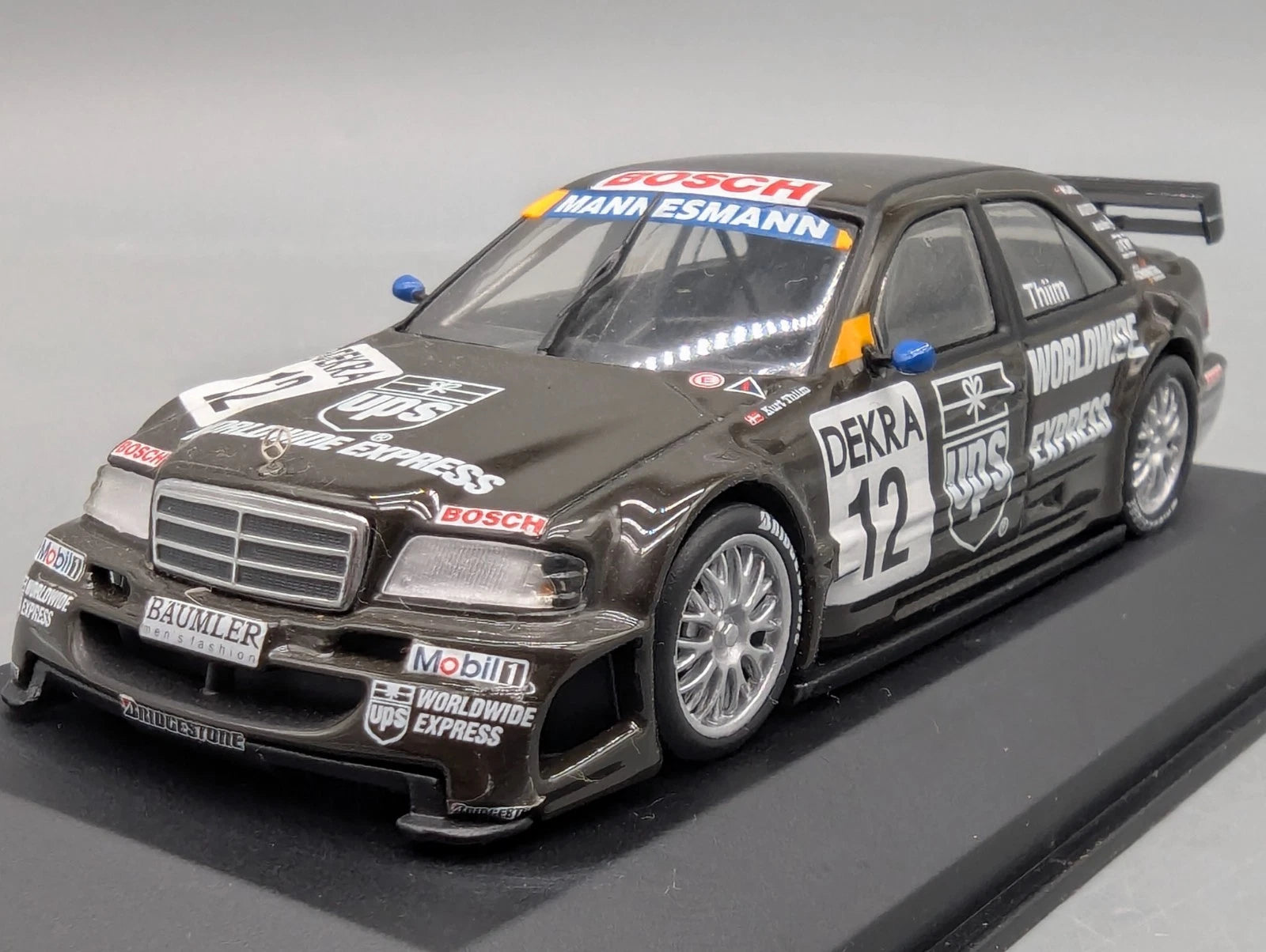 Modellautos 1:43 Minichamps Mercedes Benz C Klasse DTM 1996 #12 AMG K. Thiim OVP