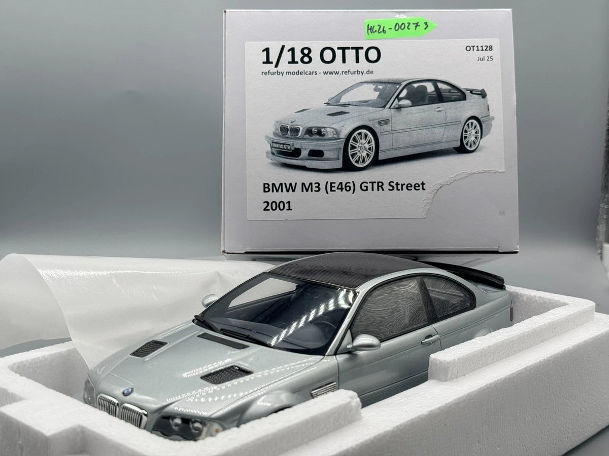 Modellautos 1:18 Otto Mobile BMW M3 E46 GTR Street 2001 mit OVP