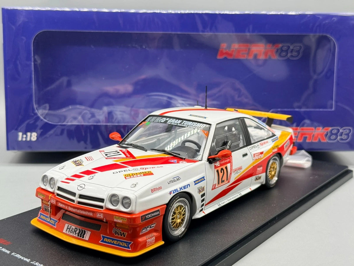 Modellautos 1:18 Werk83 Opel Manta #121 24h Nürburgring 2023 mit OVP