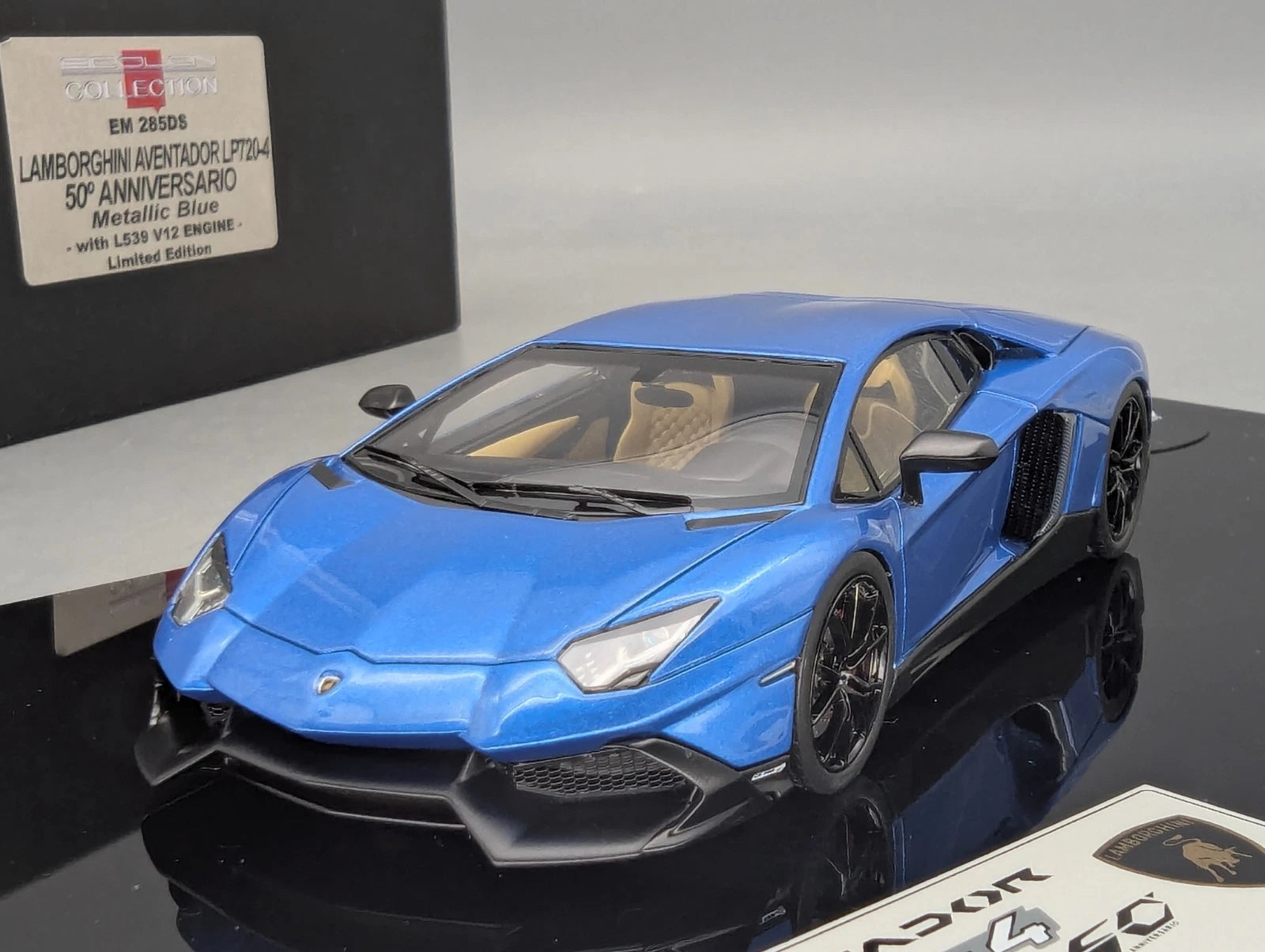 Eidolon Make Up 1:43 Lamborghini Aventador LP720-4 50. Annivers. Engine Set OVP