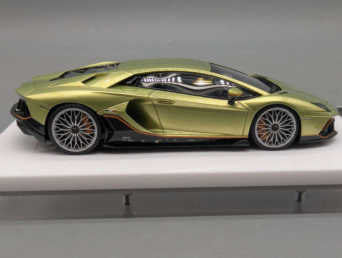 Eidolon Make Up 1:43 Lamborghini Aventador LP780-4 Ultimae 2021 Grün 03/60 OVP
