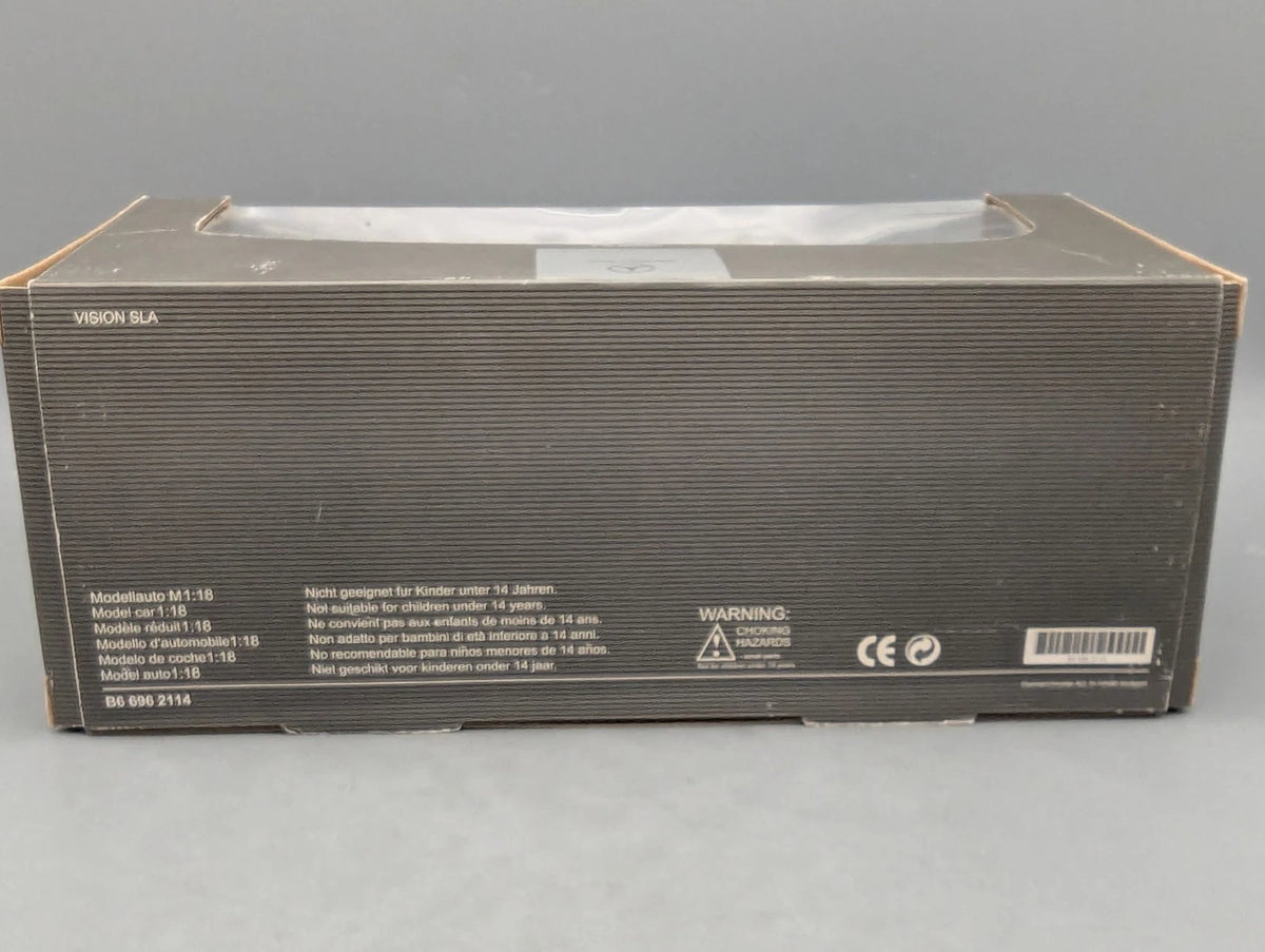 Modellautos 1:18 Gate Mercedes-Benz Vision SLA Hellblau Metallic mit Dealer OVP