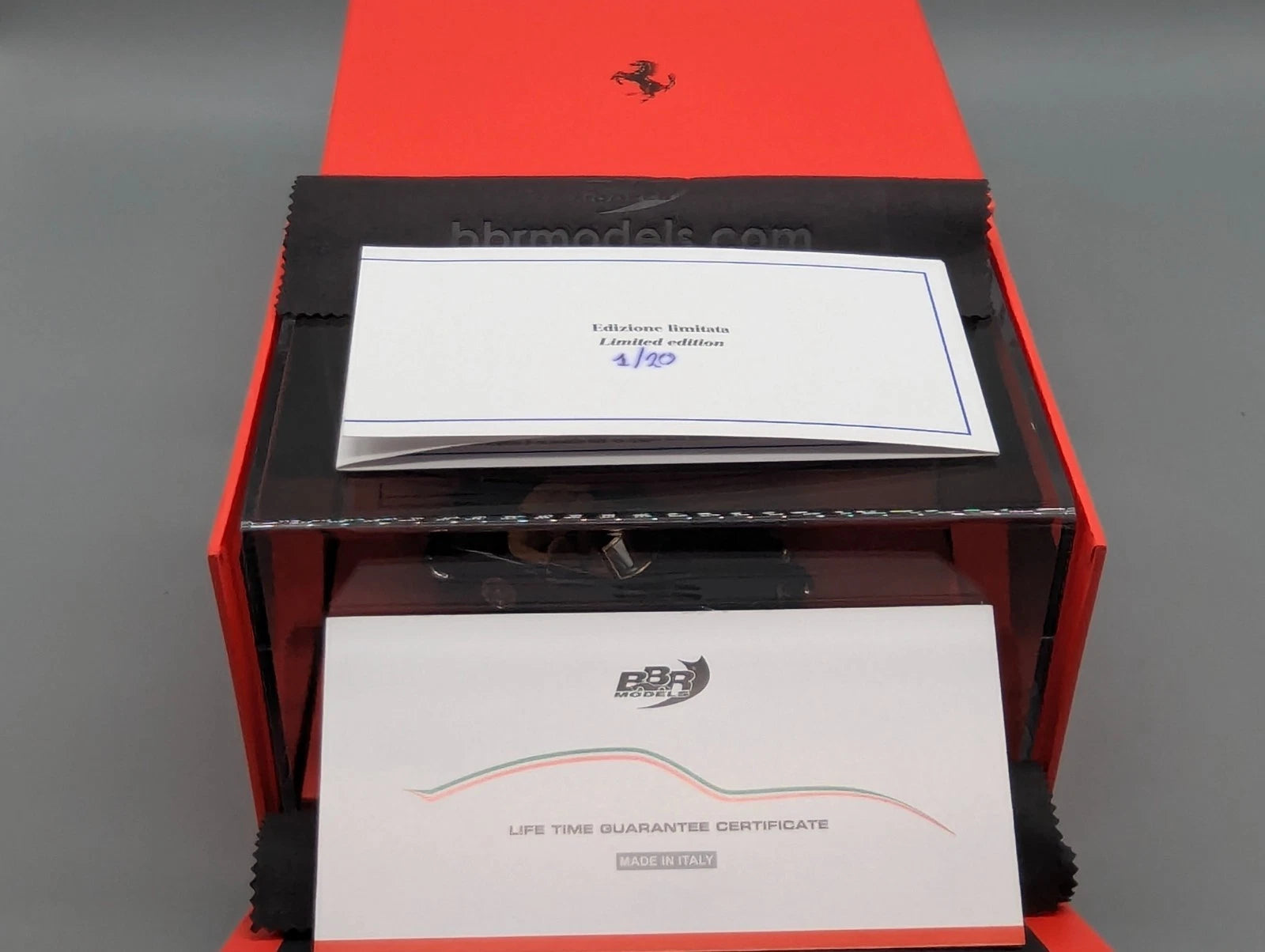 Modellautos 1:43 BBR Ferrari 365 GTS 1969 RM Auction Scottsdale Ltd 01/10 OVP