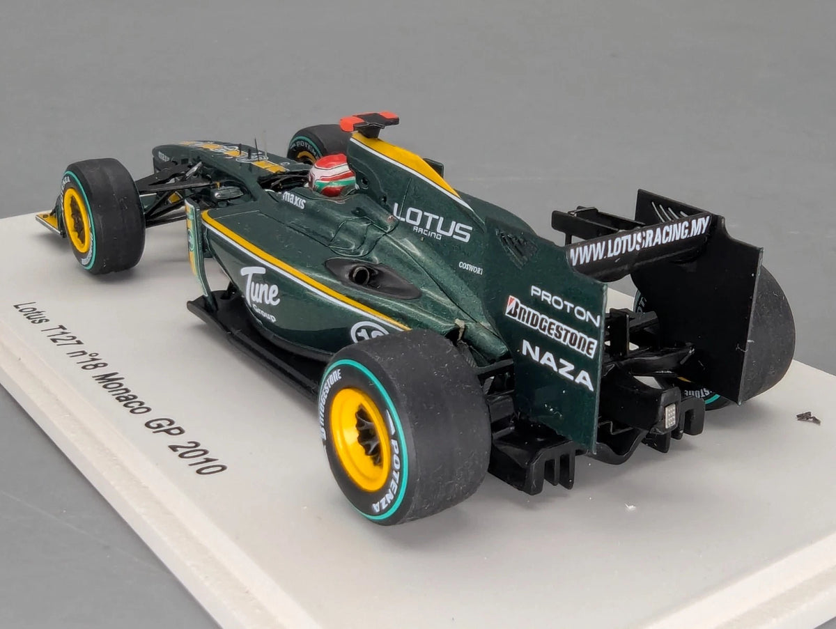 Modellautos 1:43 Spark S3008 Lotus T127 Monaco GP 2010 #18 Jarno Trulli OVP