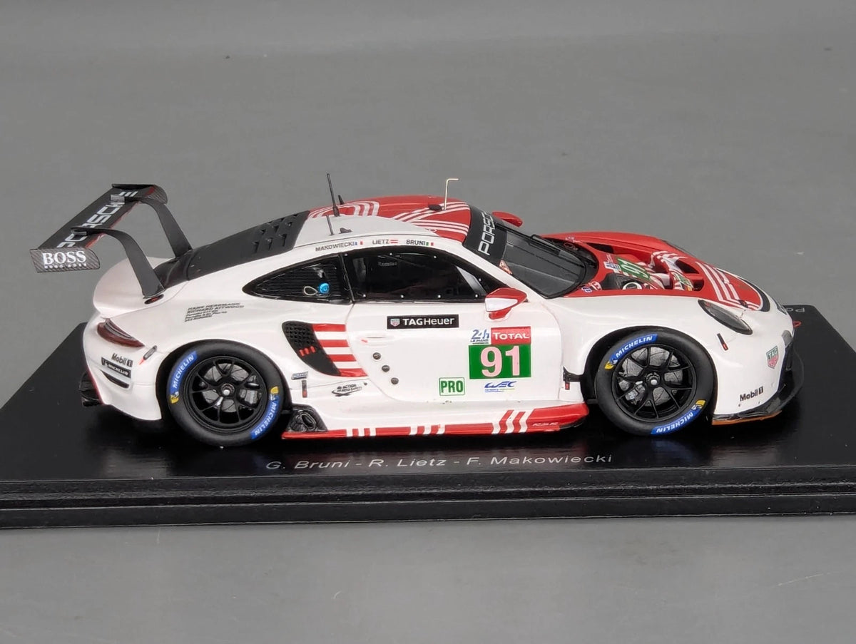 Modellautos 1:43 Spark S7983 Porsche 911 RSR-19 1.Pole 24h Le Mans 2020 #91 OVP