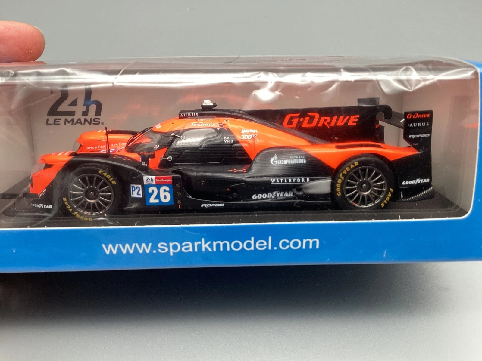 Modellautos 1:43 Spark Aurus 01 Gibson G-Drive LM 2021 #26 OVP ungeöffnet