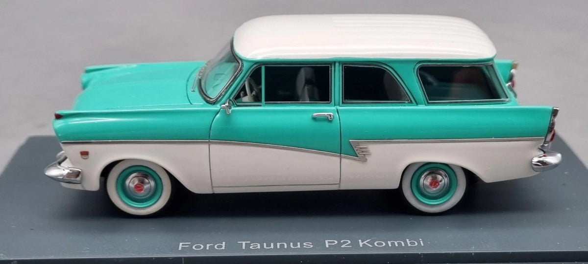 Modellautos 1:43 Neo Scale Models Ford Taunus P2 Kombi OVP