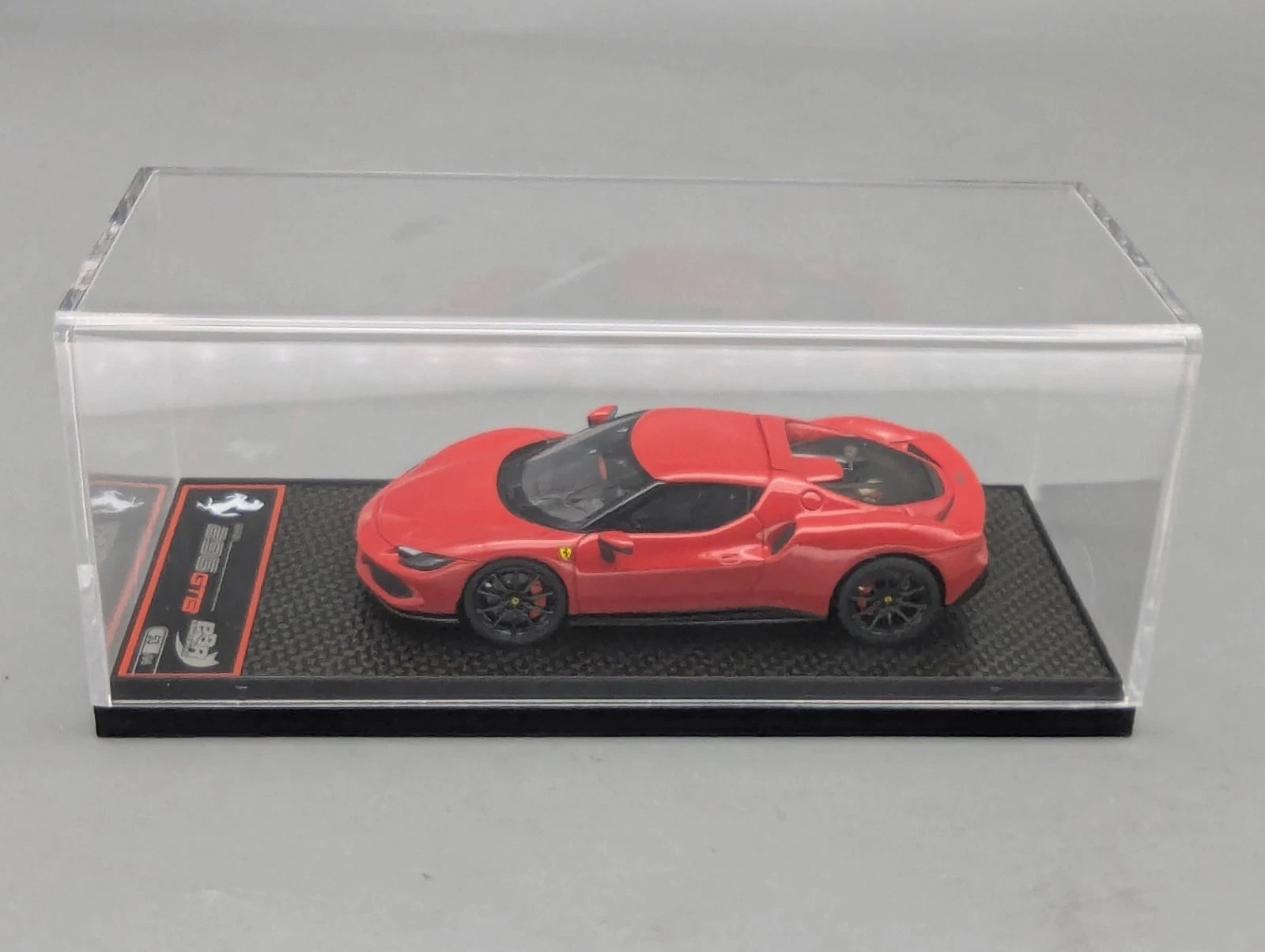 Modellautos 1:43 BBR Concept43 Ferrari 296 GTB Rosso Corsa 322 Ltd 53/96 mit OVP