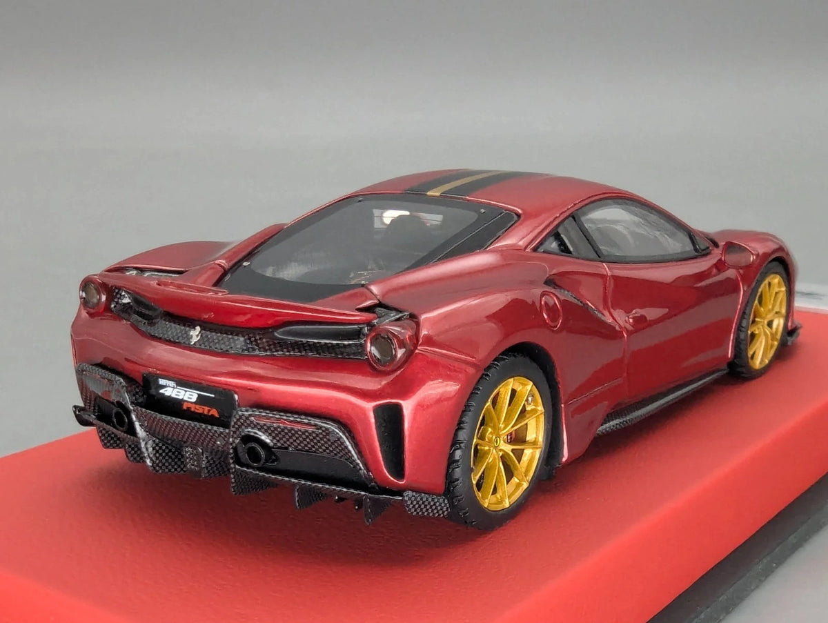 Modellautos 1:43 BBR Concept43 Ferrari 488 Pista RHD 2020 Rosso Fi Ltd 18/20 OVP