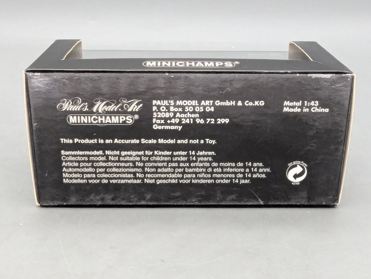 Modellautos 1:43 Minichamps Volkswagen VW 181 THW 1969 Blau mit OVP