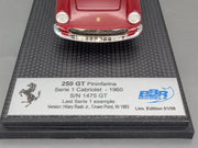 Modellautos 1:43 BBR Ferrari 250 GT Pininfarina Serie 1 Cabrio Ltd 01/38 OVP