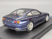 Modellautos 1:43 BBR Ferrari 550 Maranello 1996 Blau Met. mit Vitrine + OVP
